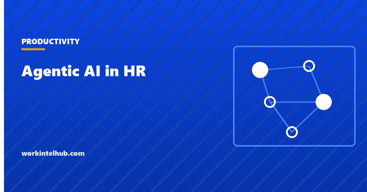 An AI agent planning and executing a multi-step HR workflow across connected systems