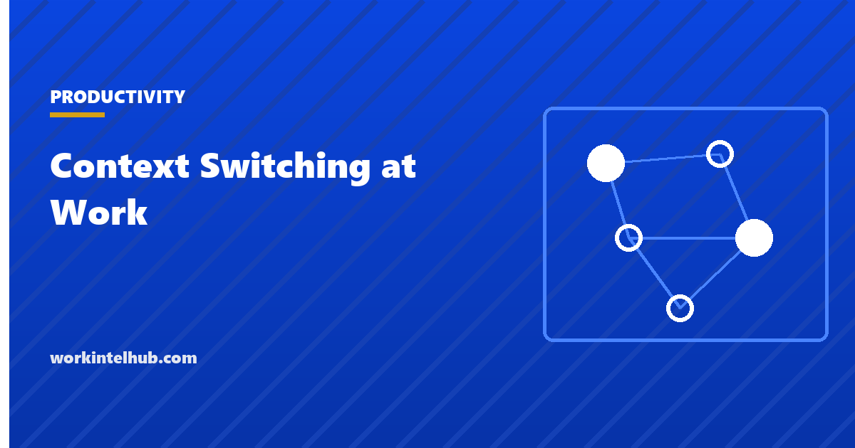 A calculator estimating hours lost to task switching per day, week and team