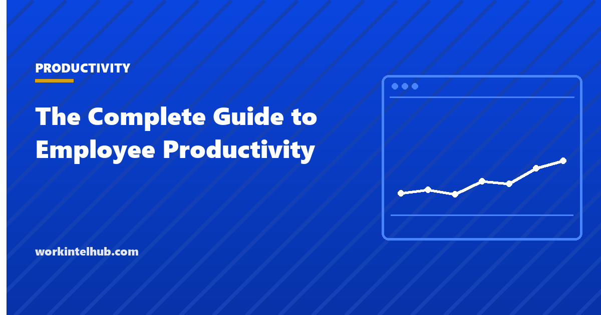 A manager reviewing employee productivity measures for a hybrid team