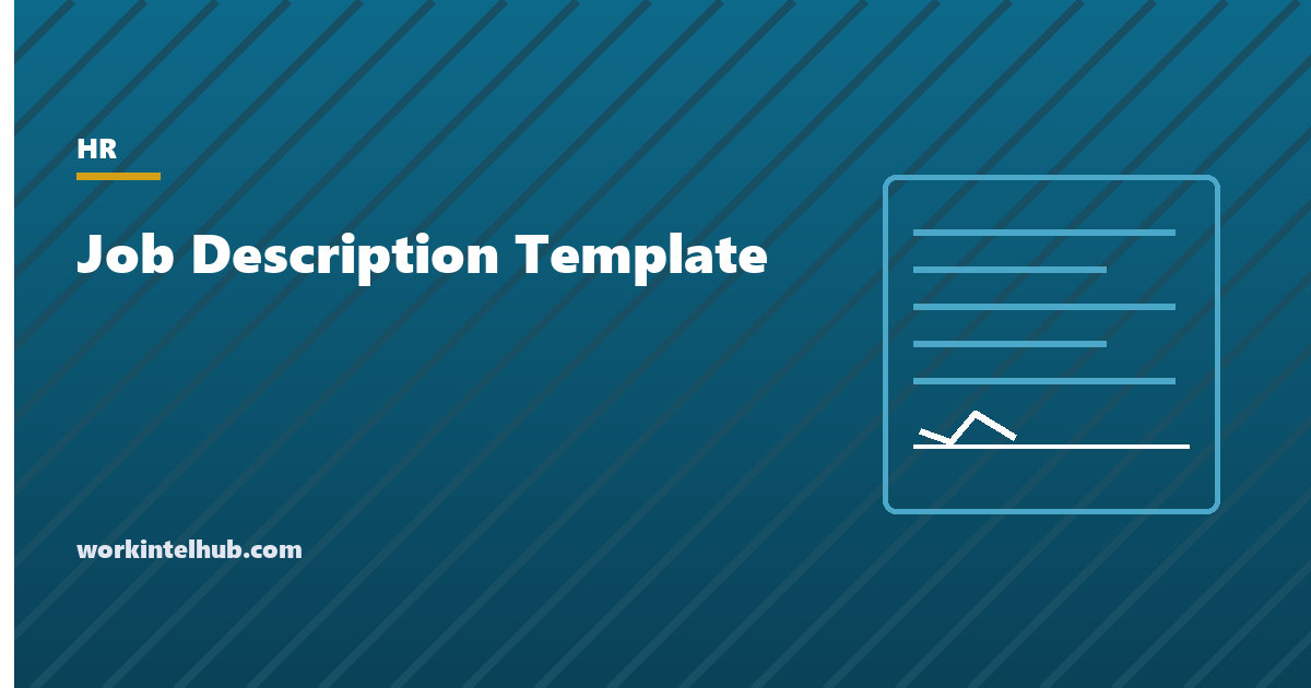 Job Description Template