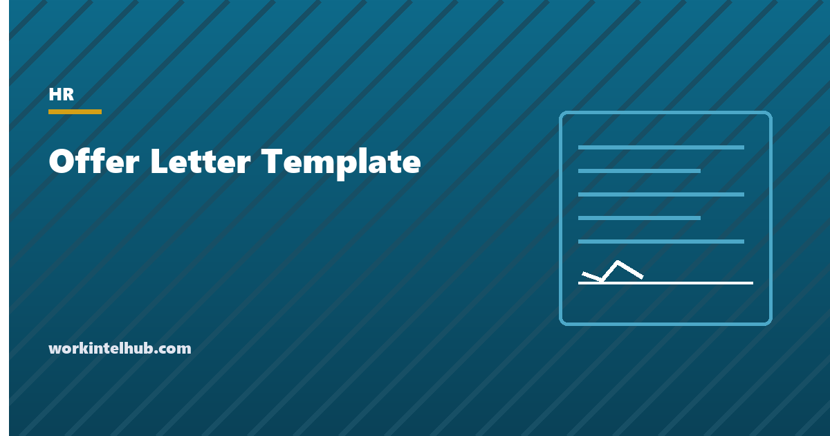 Offer Letter Template