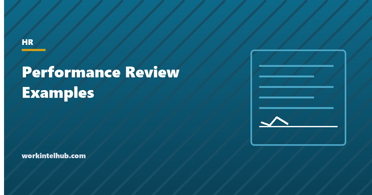 Performance review phrases grouped by competency and rating with a builder assembling them