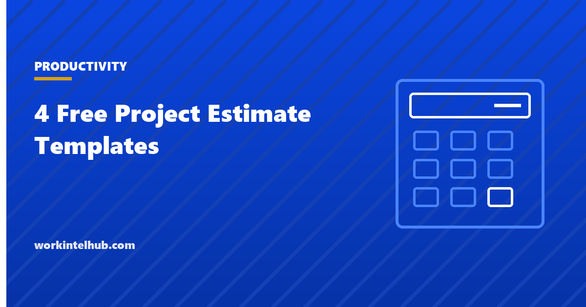 A three-point estimate sheet with optimistic, likely and pessimistic values and a weighted expected effort