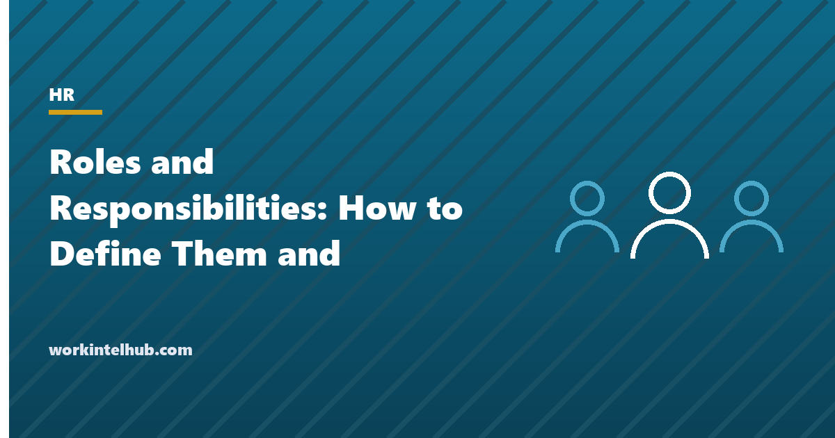 A roles and responsibilities matrix with responsibilities down the side, roles across the top and RACI codes in the cells