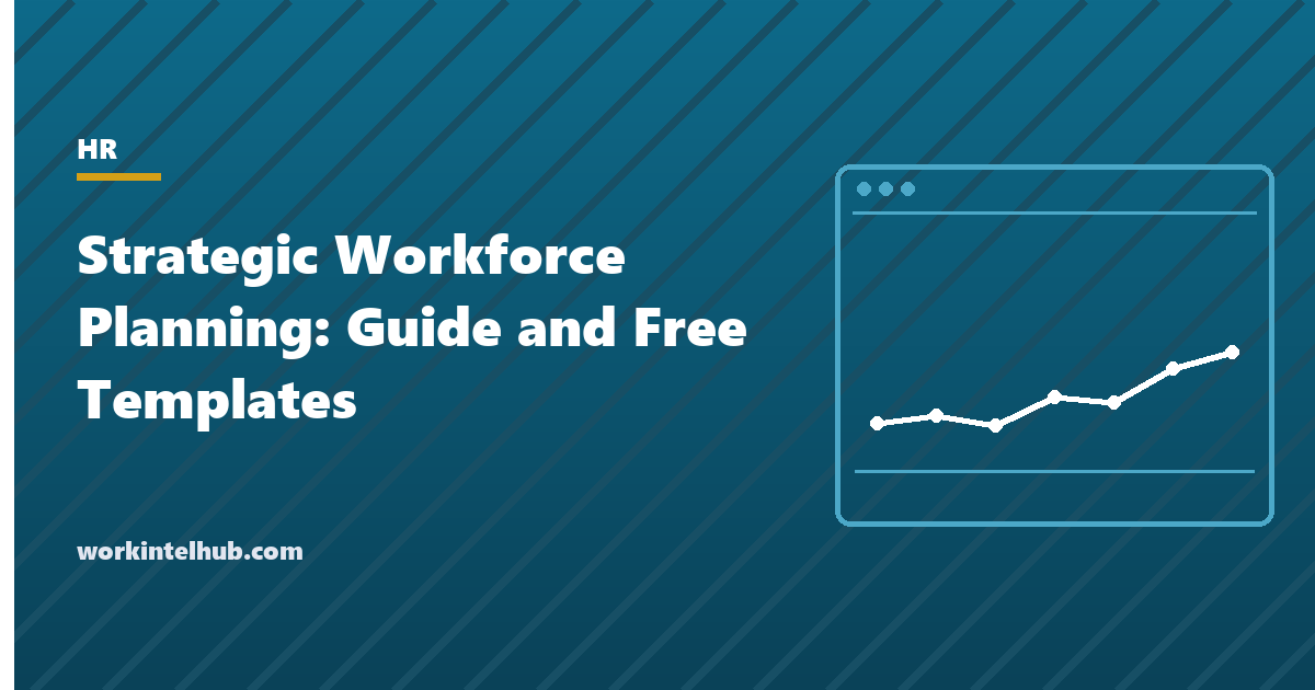 A strategic workforce planning framework linking business strategy to workforce demand, supply, gaps and actions