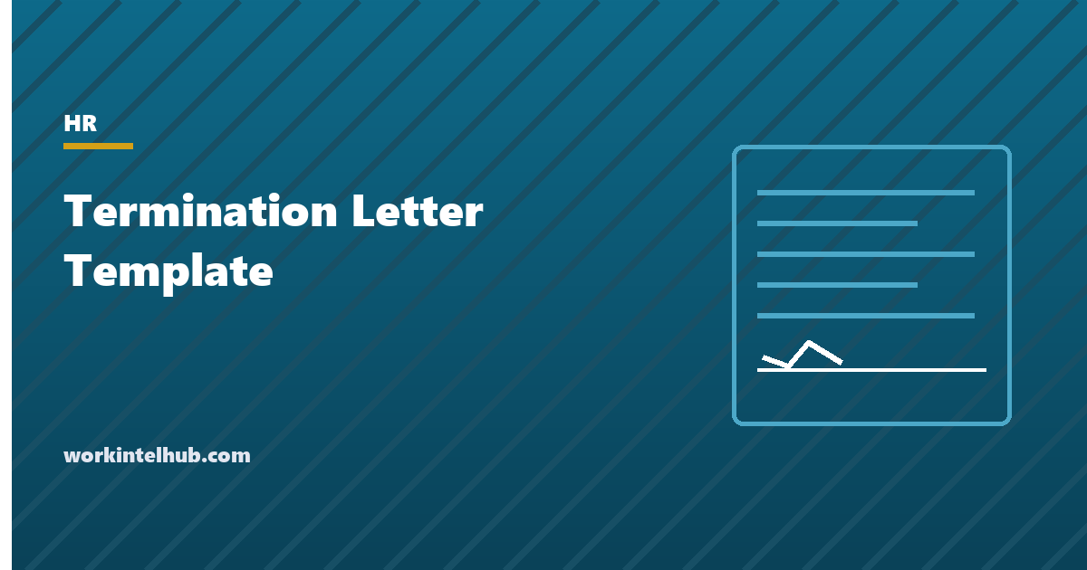 Termination Letter Template