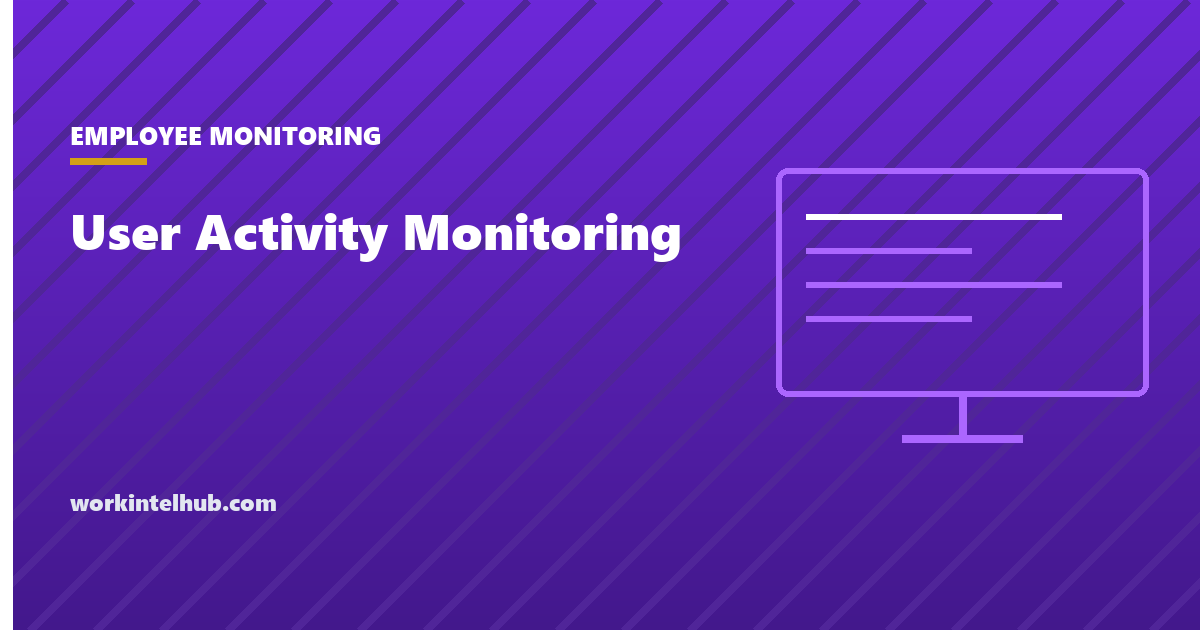 Security operations view of user activity monitoring records tied to accounts rather than people